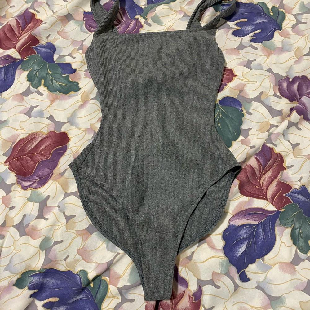 Gray Bodysuit